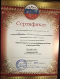 Участник семинара  " Организация инклюзивной формы работы в практике ДОО"